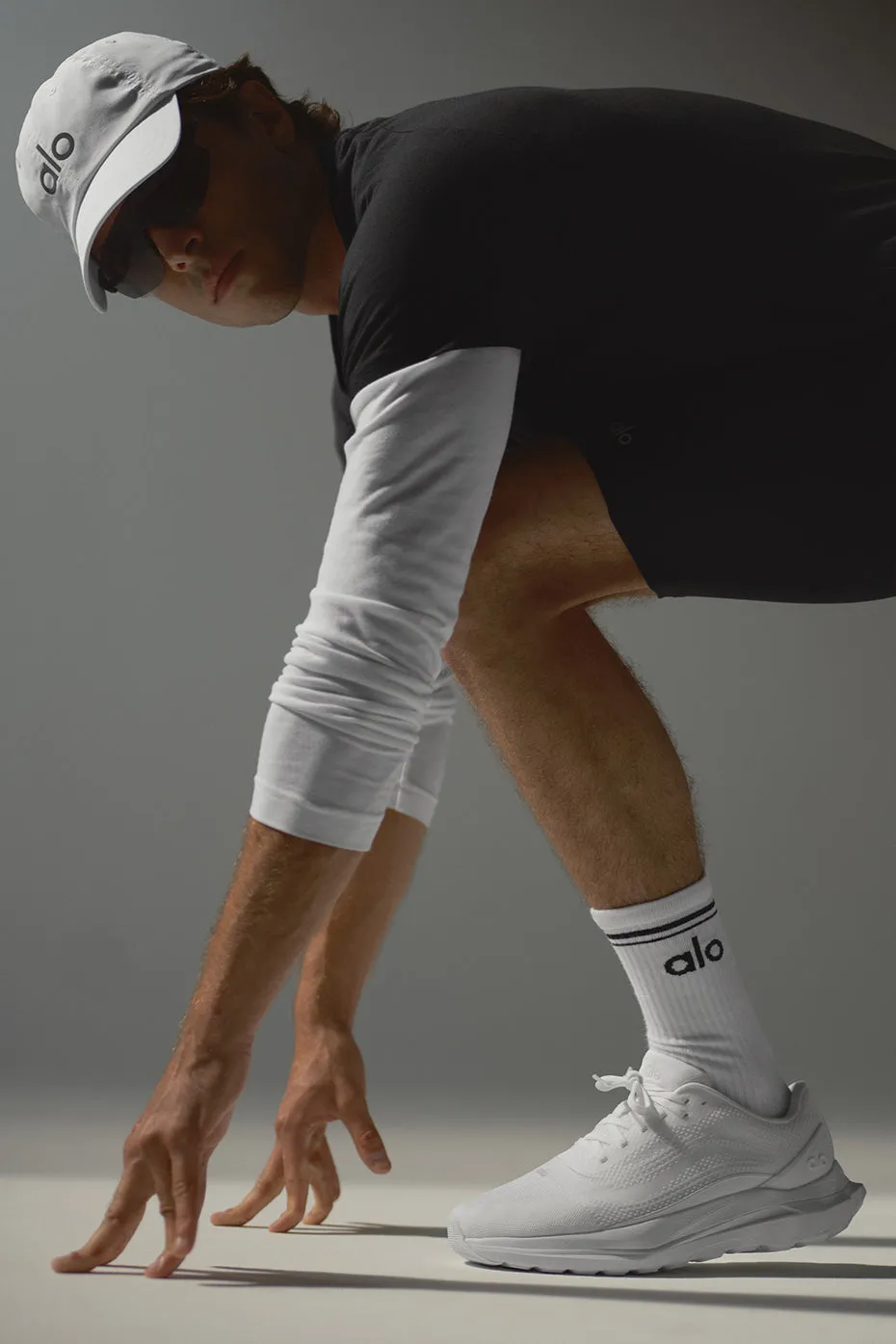 Alo Runner - White/White
