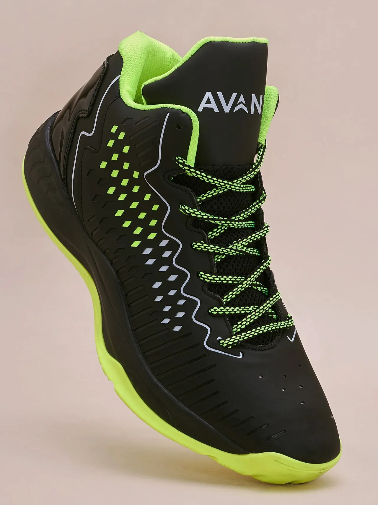 Avant Men's ElevateX Sneaker Shoes - Black