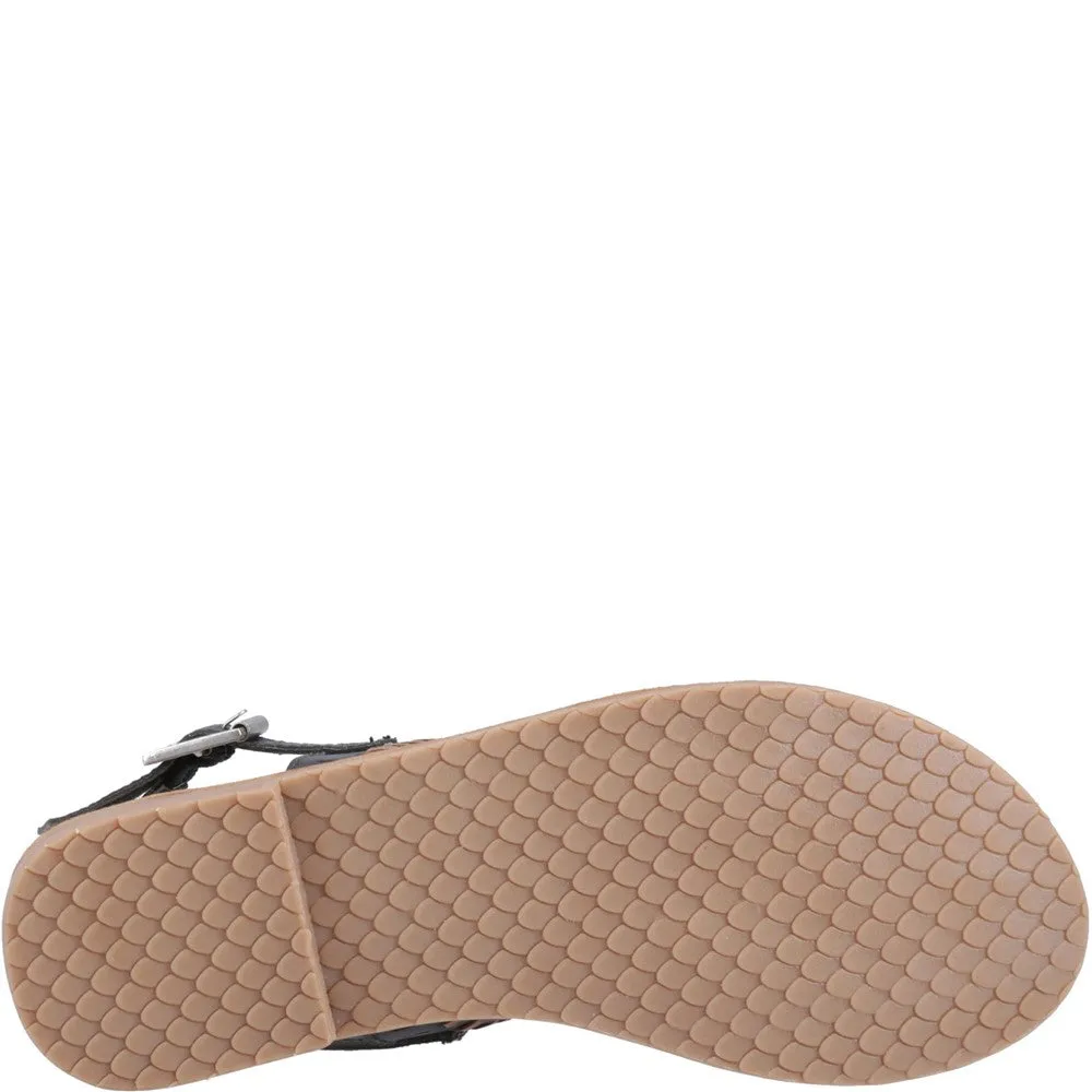 Black Hadley Sandals