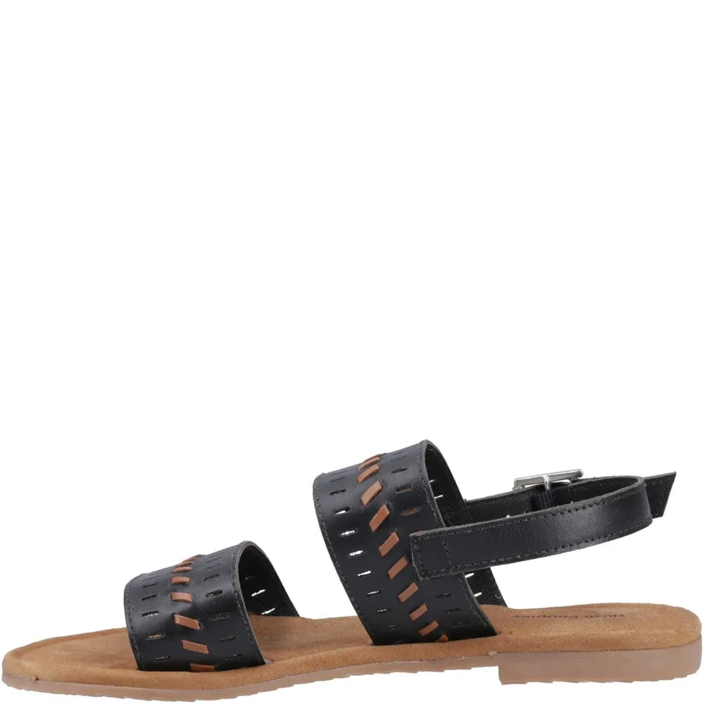 Black Hadley Sandals