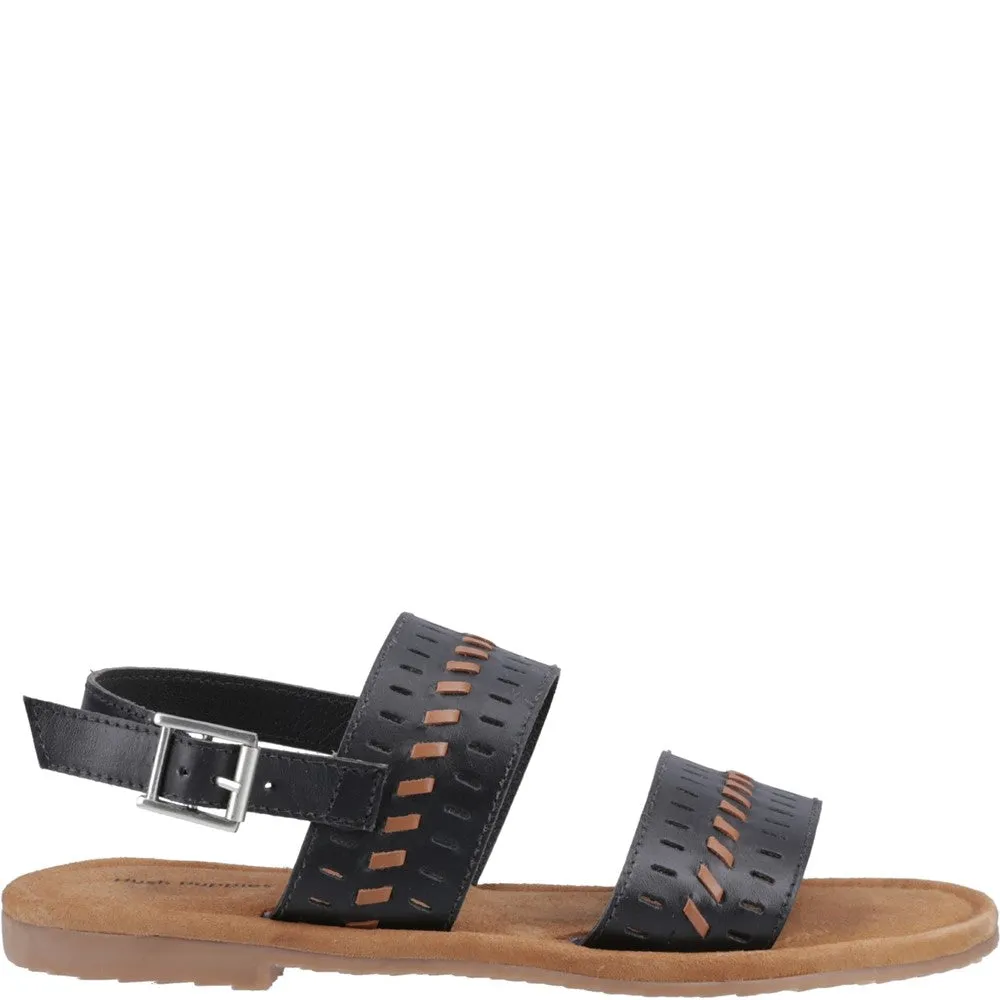 Black Hadley Sandals