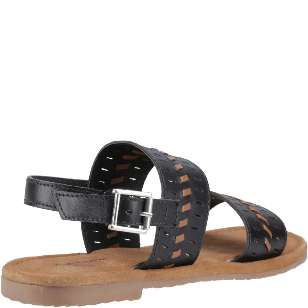 Black Hadley Sandals
