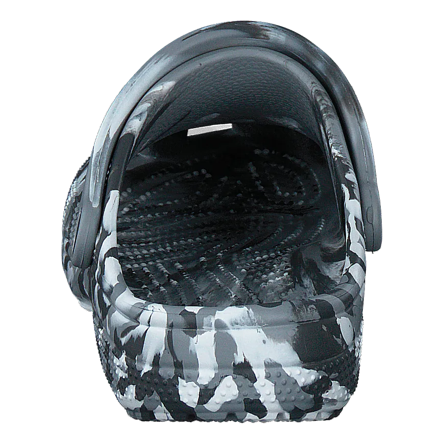 Classic Marbled Clog Light Grey / Multi