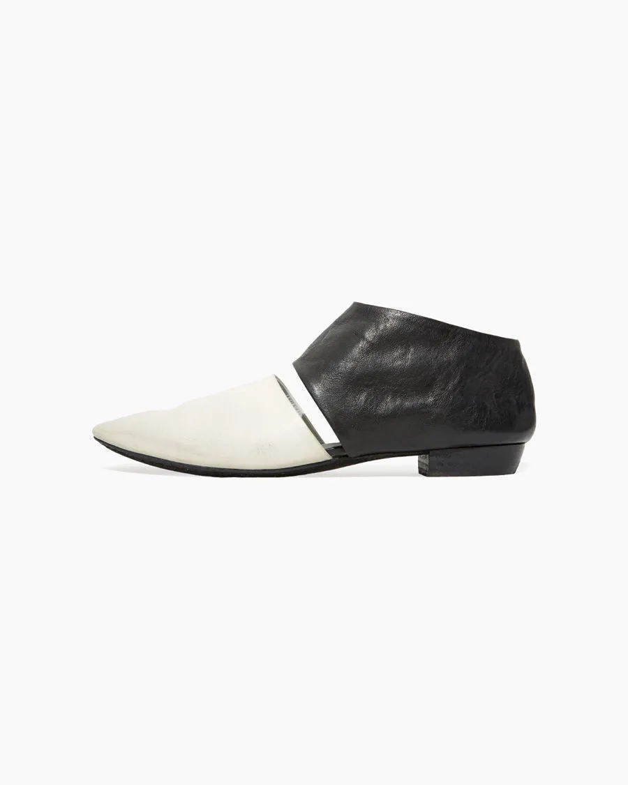 Coltellino Distressed Cut-Out Shoe