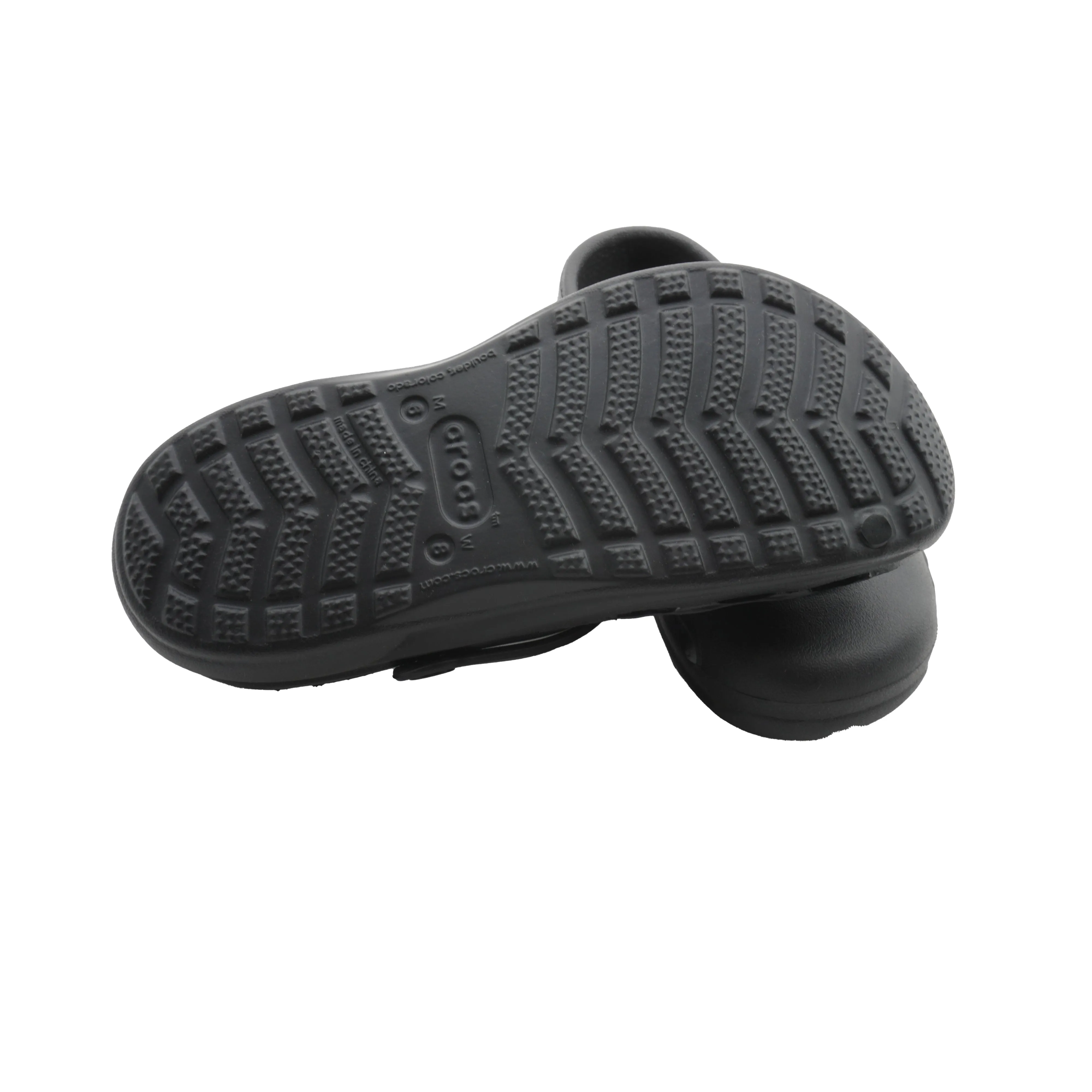 Crocs Unisex Specialist Vent Clog Black Men Size 6 Women Size 8