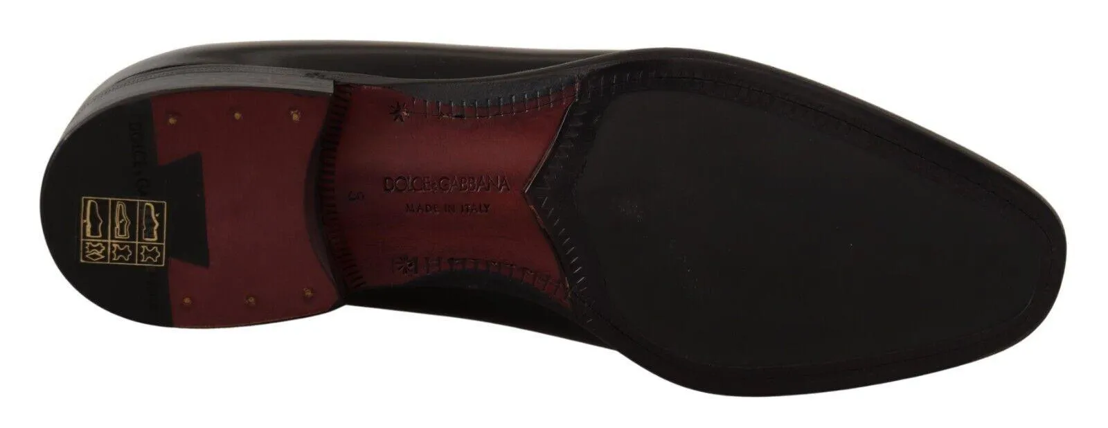 Dolce & Gabbana Black Patent Leather Formal Shoes
