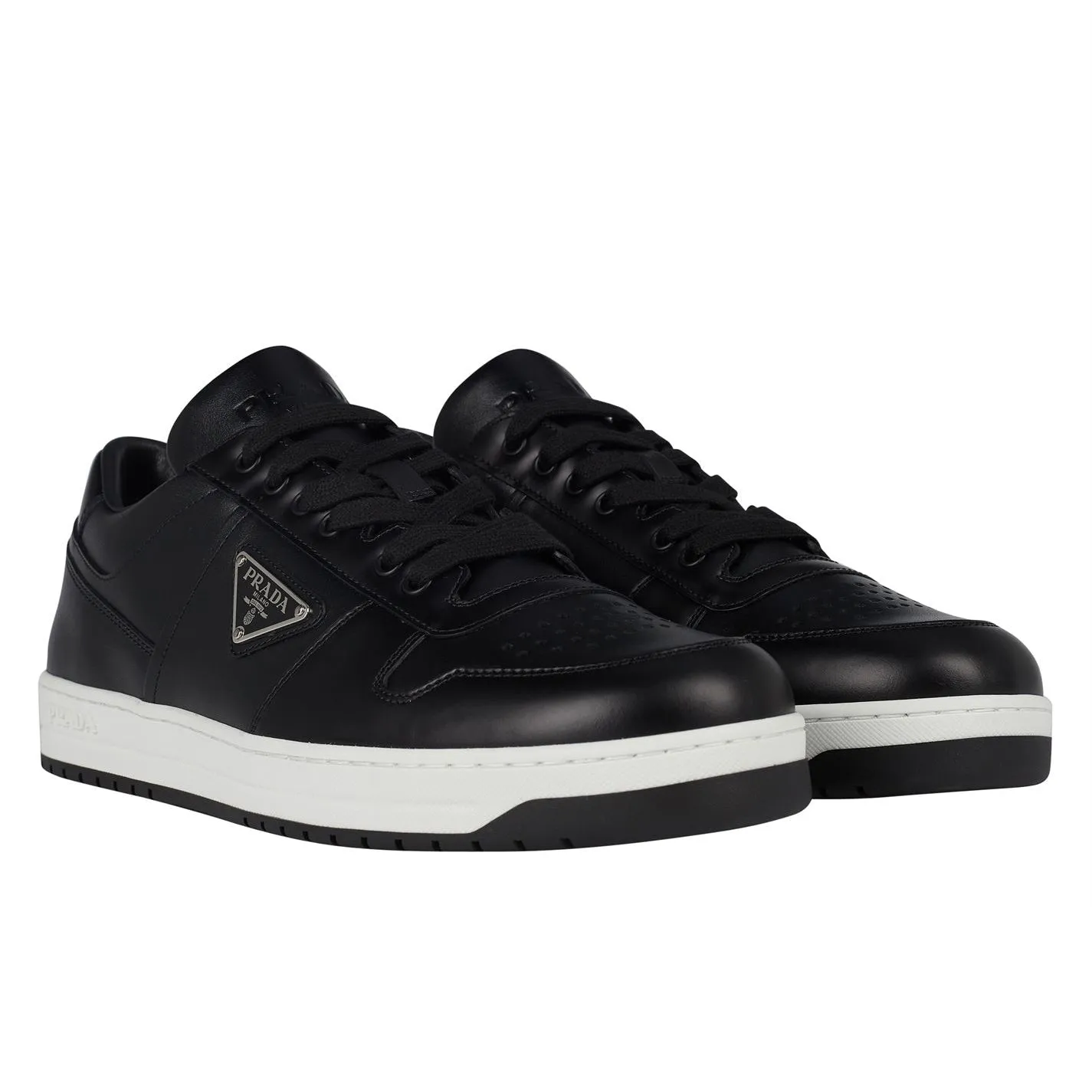 'Downtown' Triangle Logo Trainers Black