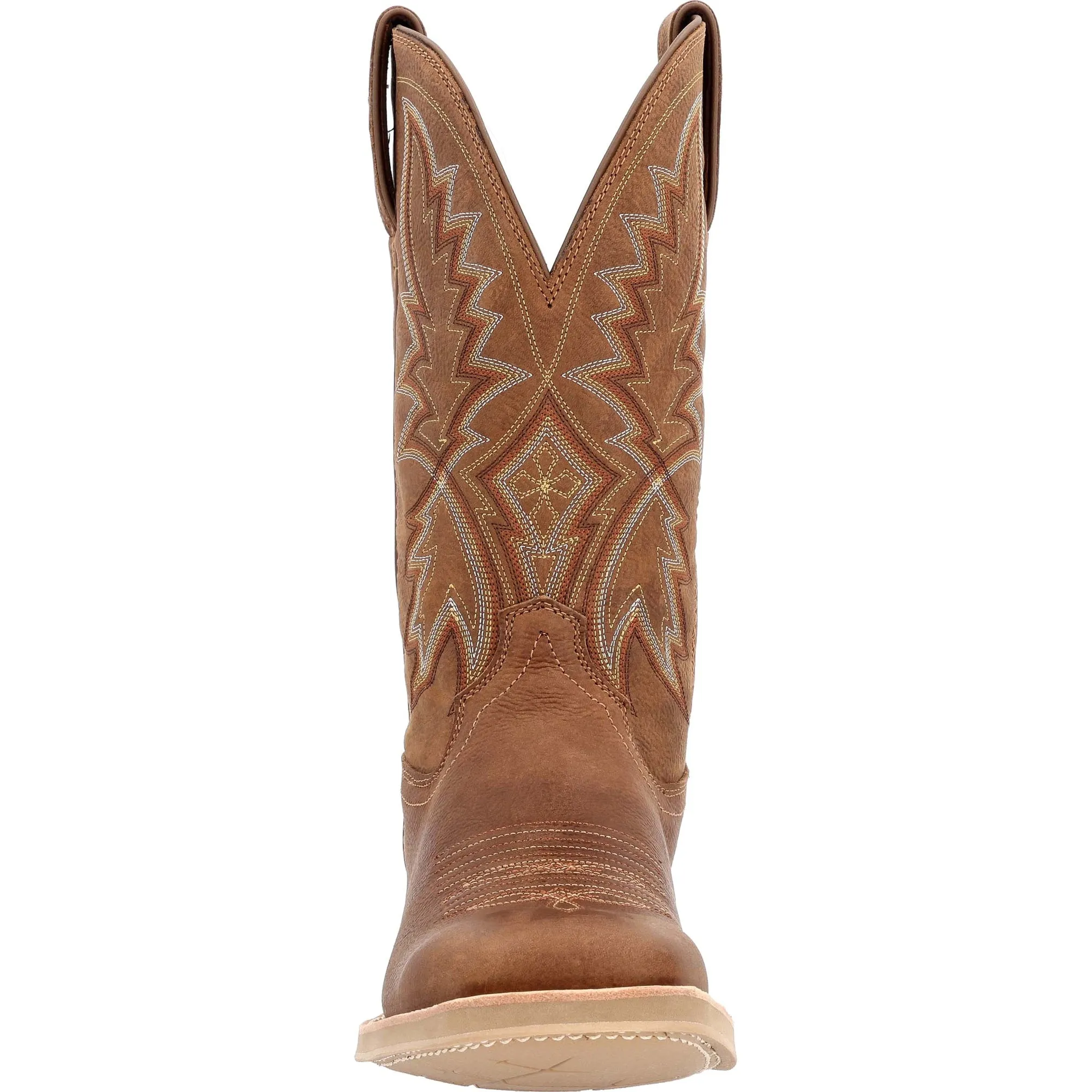 Durango Men's Rebel Pro Lite Coyote Brown Leather Square Toe Boot DDB0359