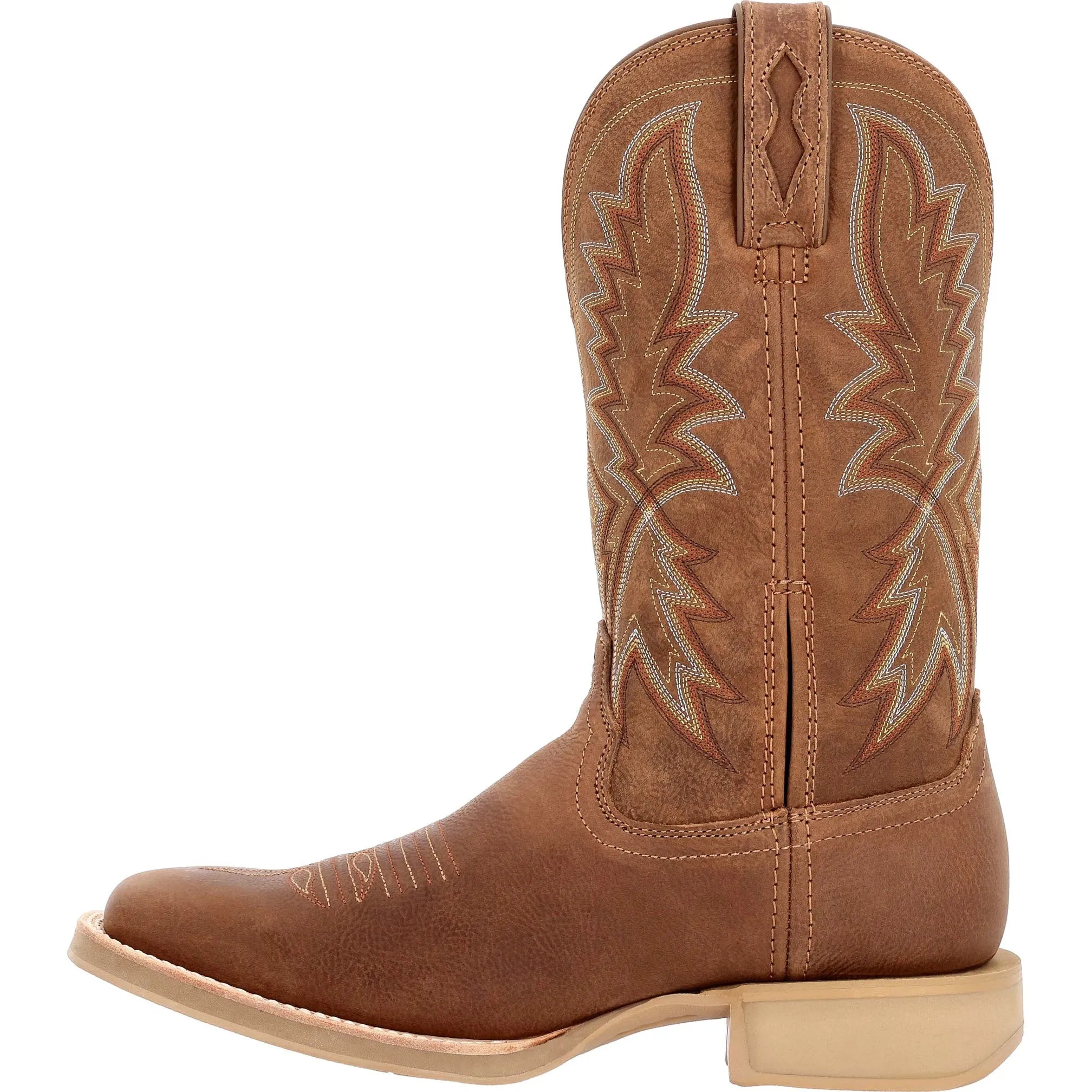 Durango Men's Rebel Pro Lite Coyote Brown Leather Square Toe Boot DDB0359