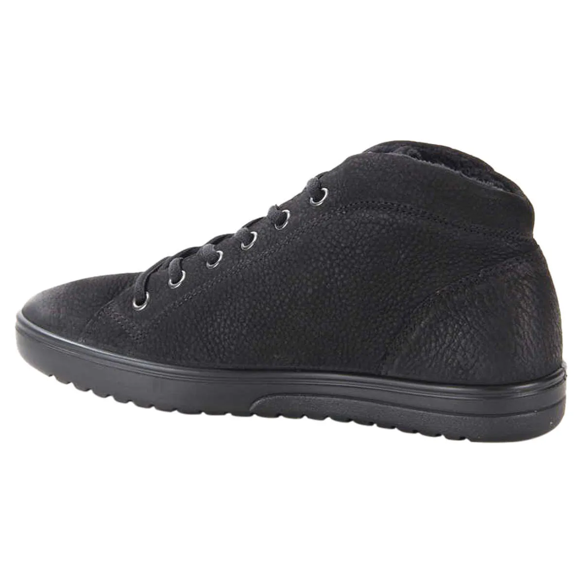 Ecco Fara Nubuck Leather Women's Mid-Top Trainers