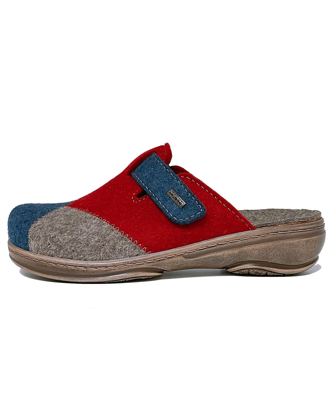FIDELIO 445031 GINI SLIP ON CLOG - CHERRY PATCH