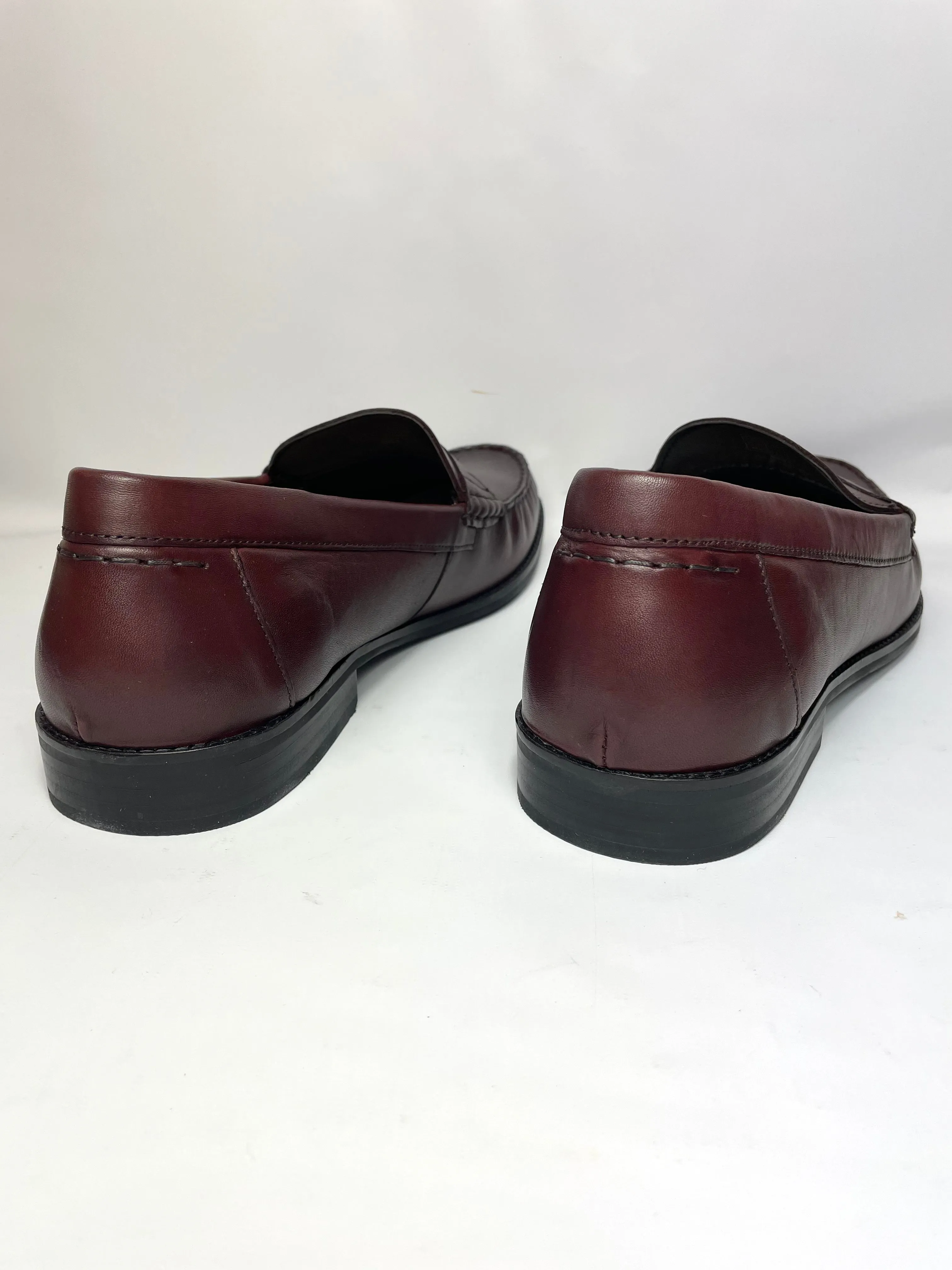 FIND Men’s Leather Classic Shoes - Brown UK 12 / EU 47