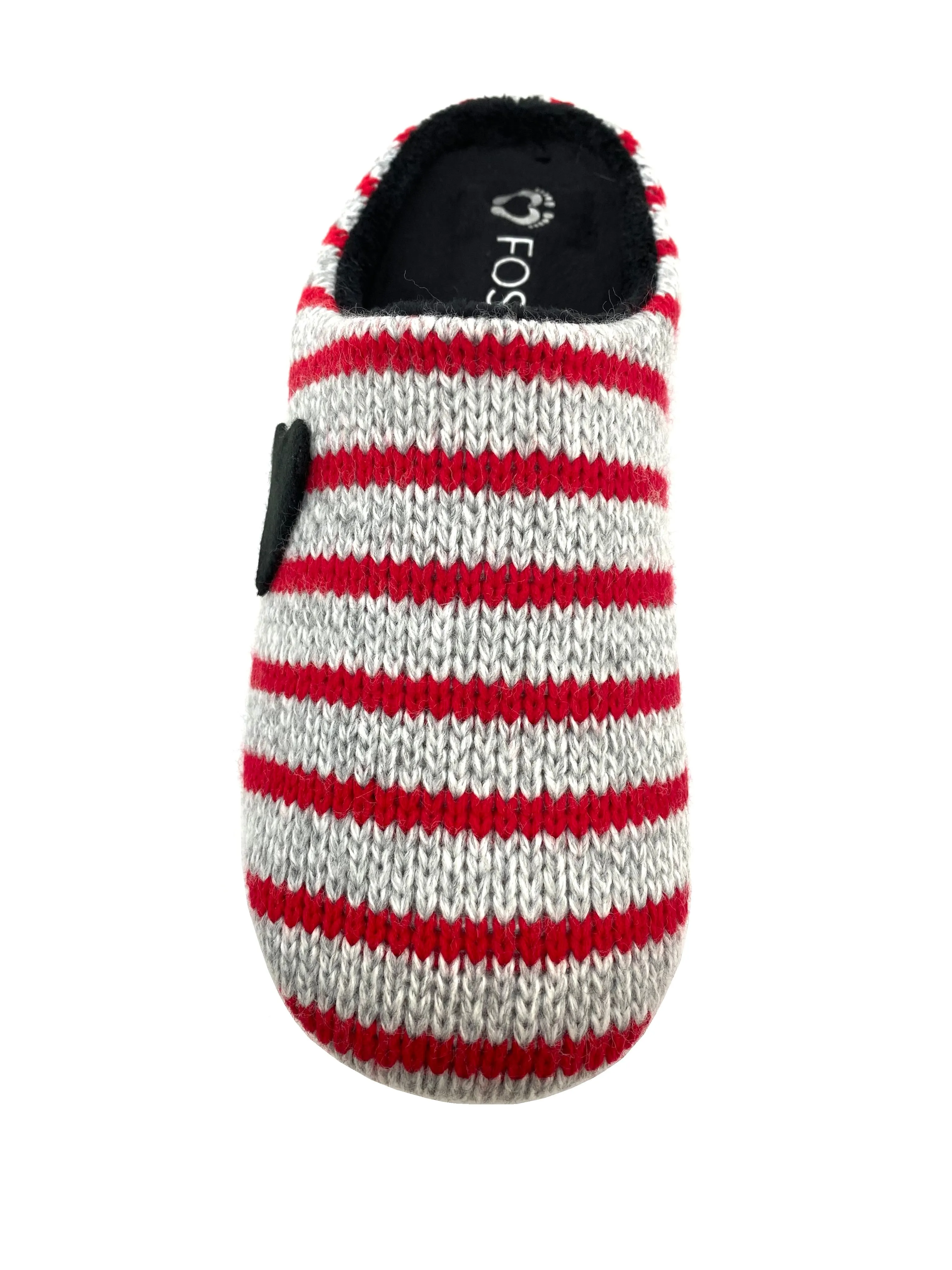 Fosse Sophie Stripe Backless Slipper
