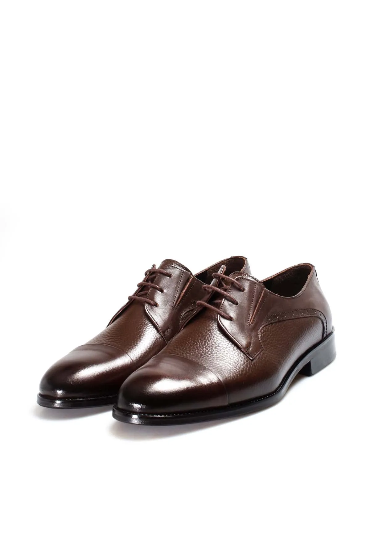 FST Genuine Leather Men's Classic Shoe 867MA226 Brown - Corpus Christi