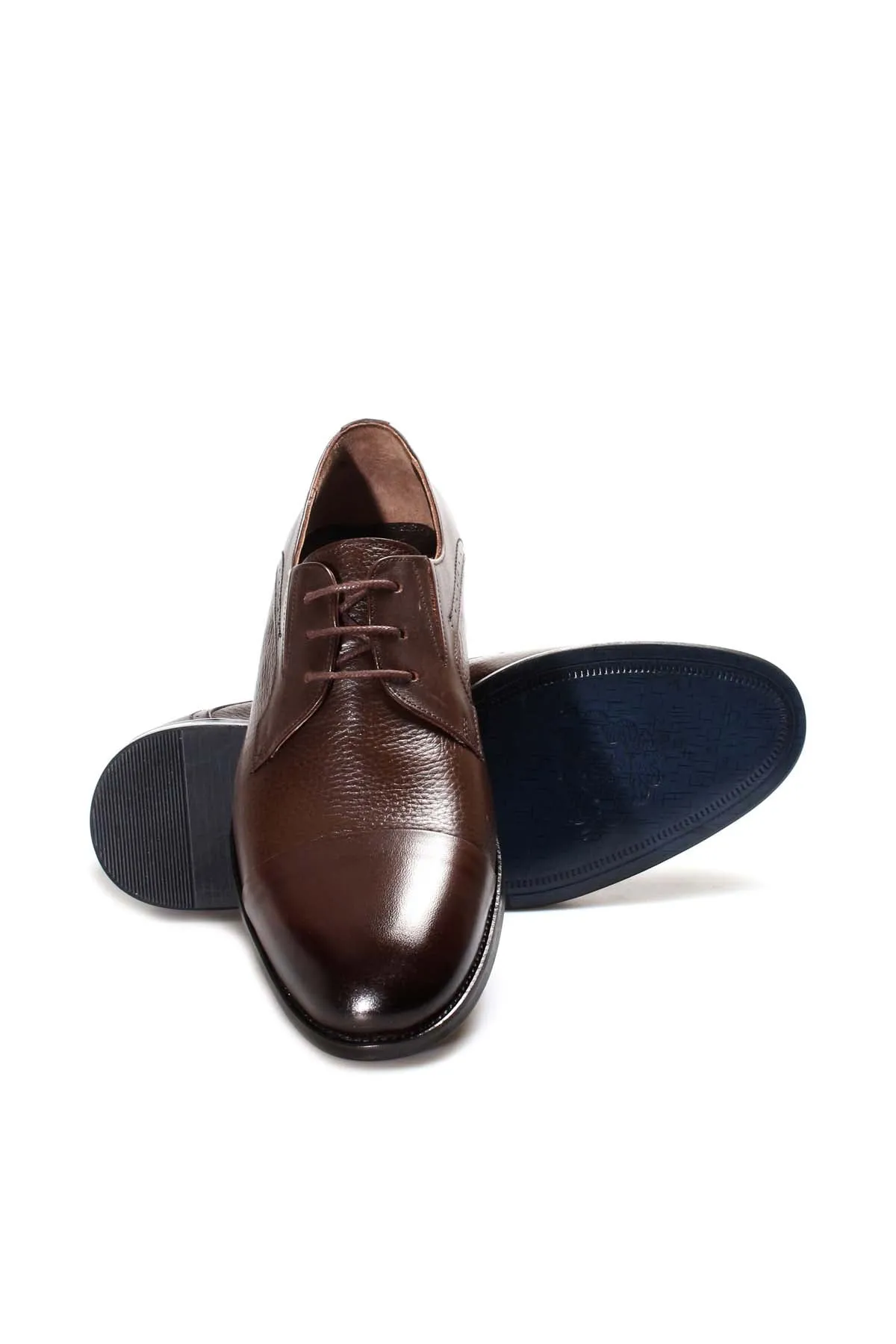 FST Genuine Leather Men's Classic Shoe 867MA226 Brown - Corpus Christi