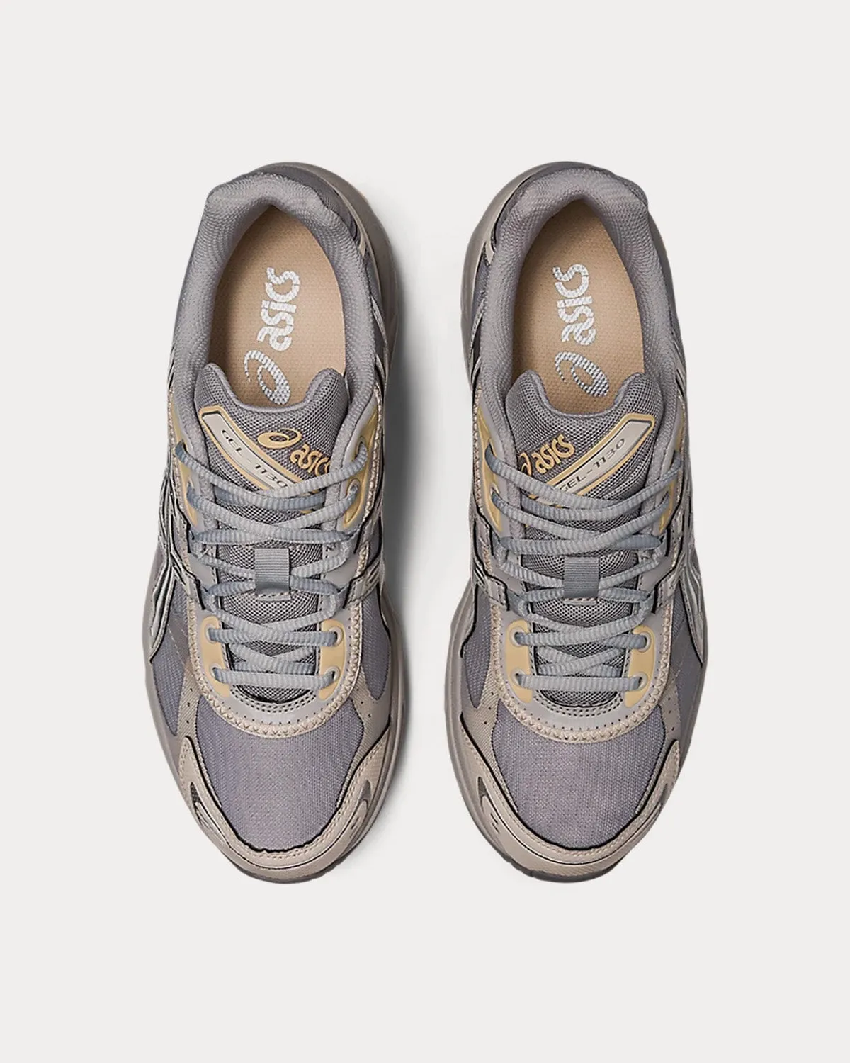 Gel-1130 RE Oyster Grey / Pure Silver Low Top Sneakers