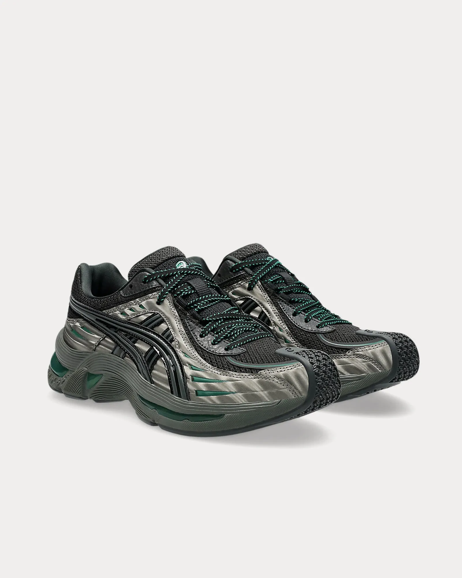 Gel-Flammae Grey / Black Low Top Sneakers