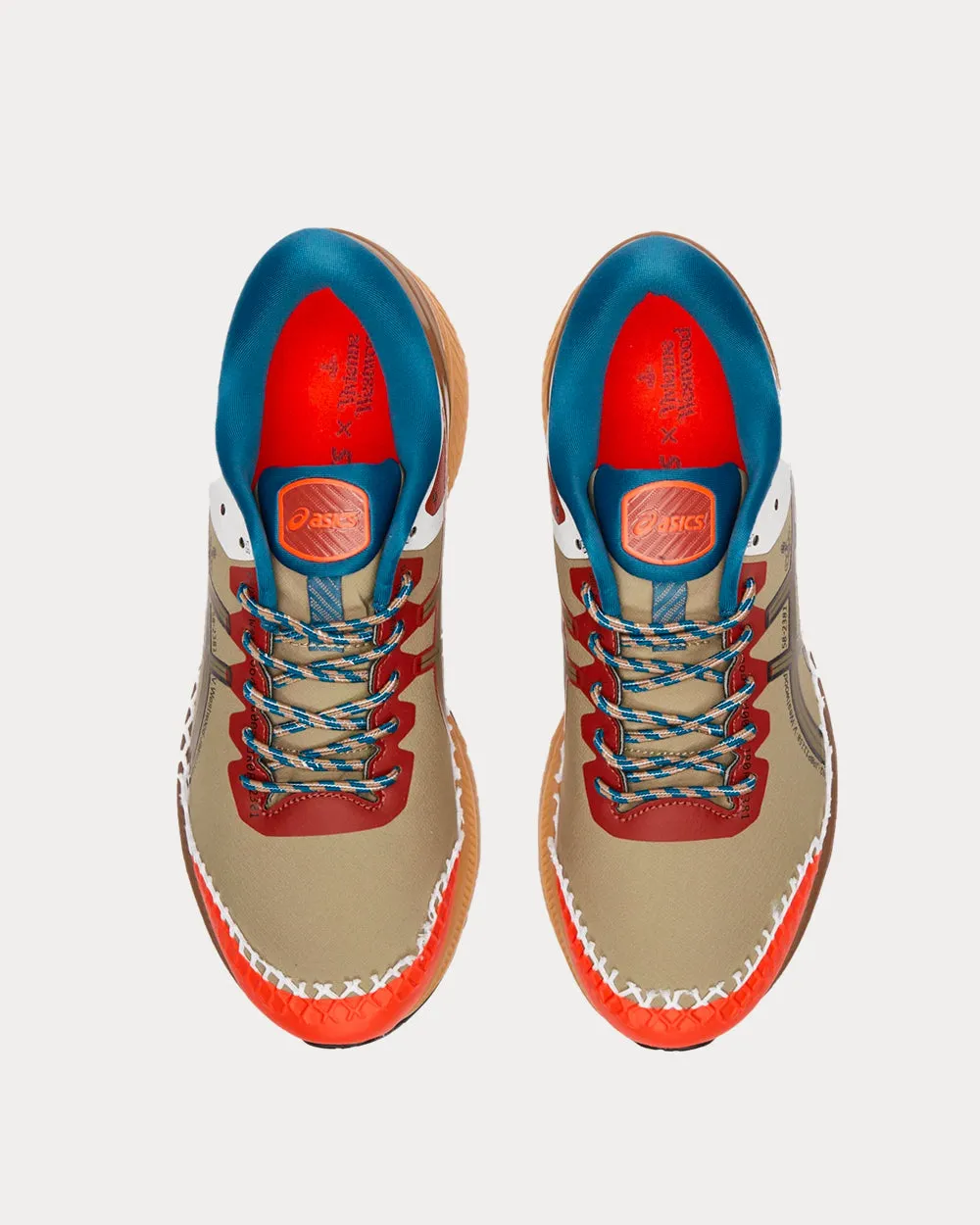 Gel-Kayano 27 De Lichen Green / Ox Brown Low Top Sneakers