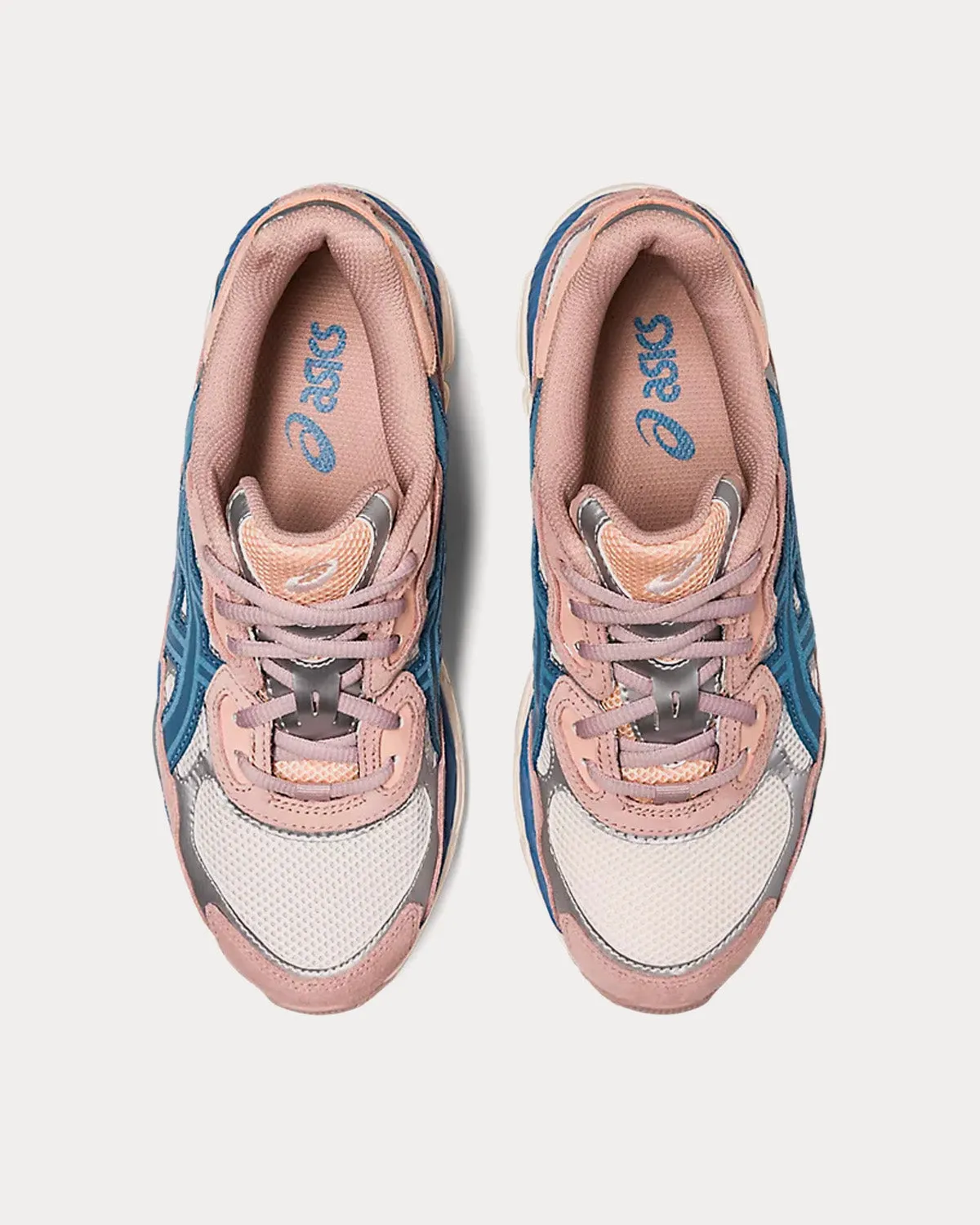 Gel-NYC Cream / Grey Floss Low Top Sneakers