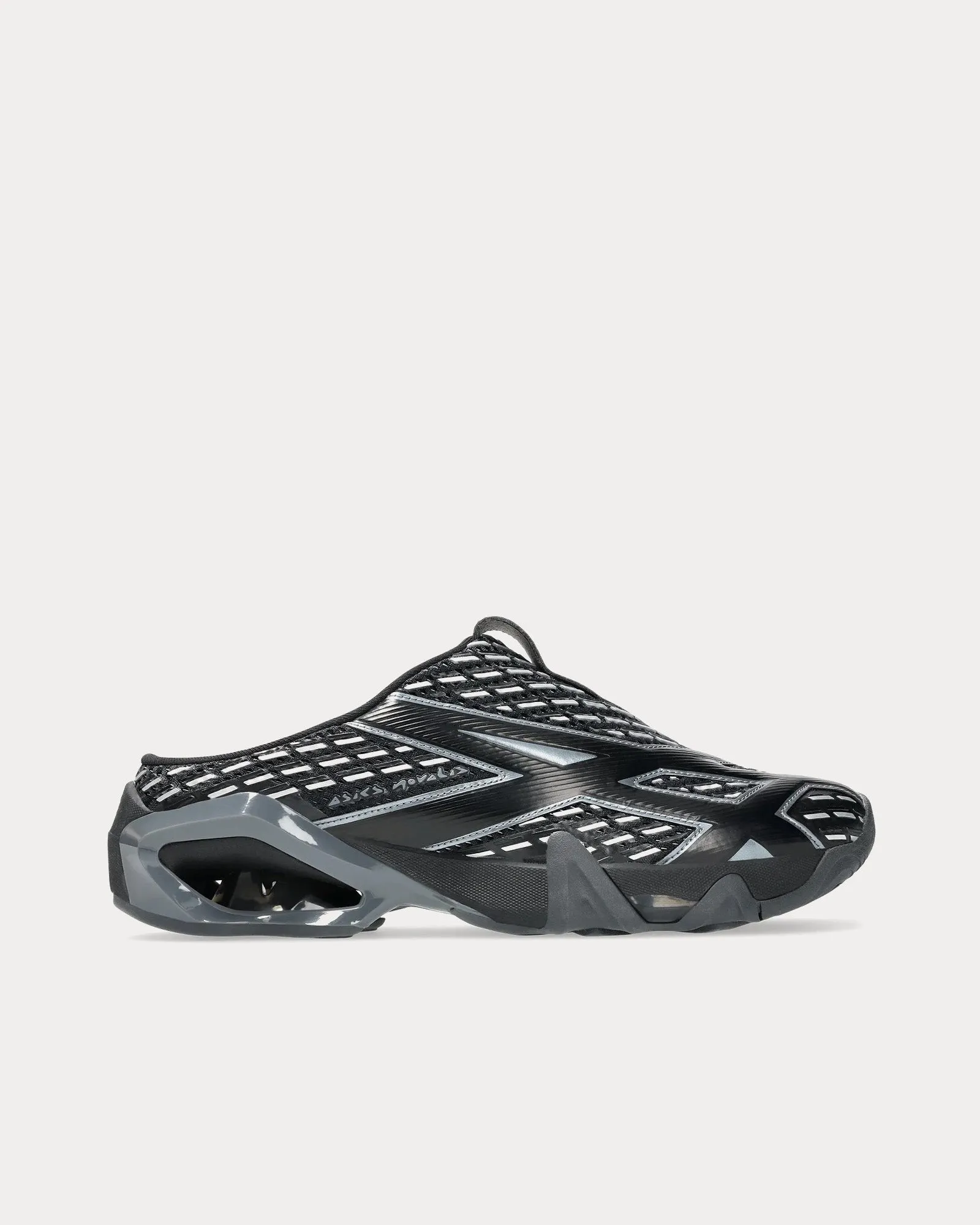 Gel-Styrax Obsidian Black / Pure Silver Mules