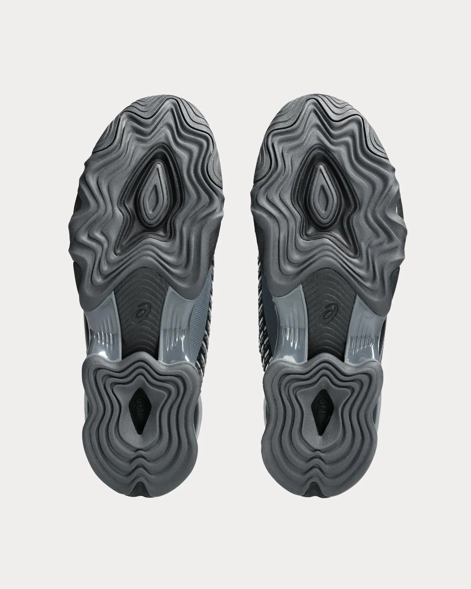 Gel-Styrax Obsidian Black / Pure Silver Mules
