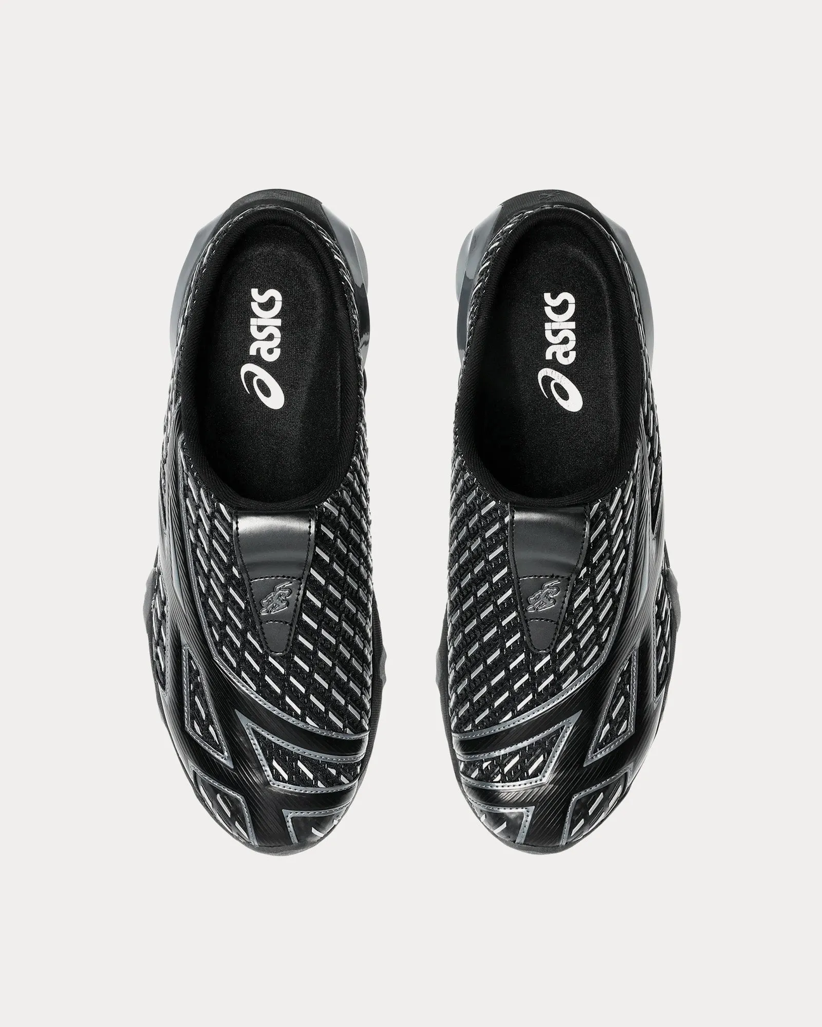 Gel-Styrax Obsidian Black / Pure Silver Mules