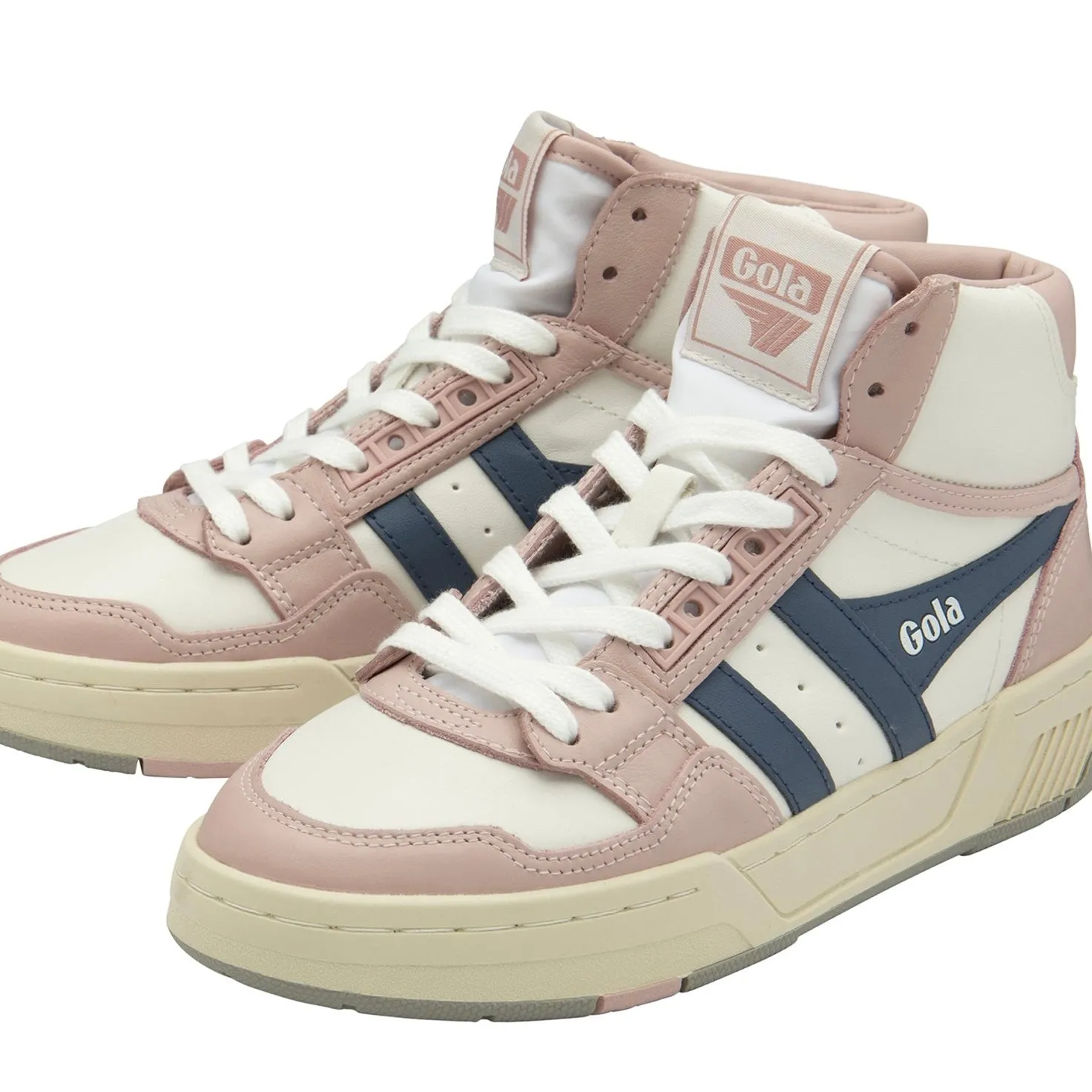 Gola Challenge high white/ chalk pink/ moonlight
