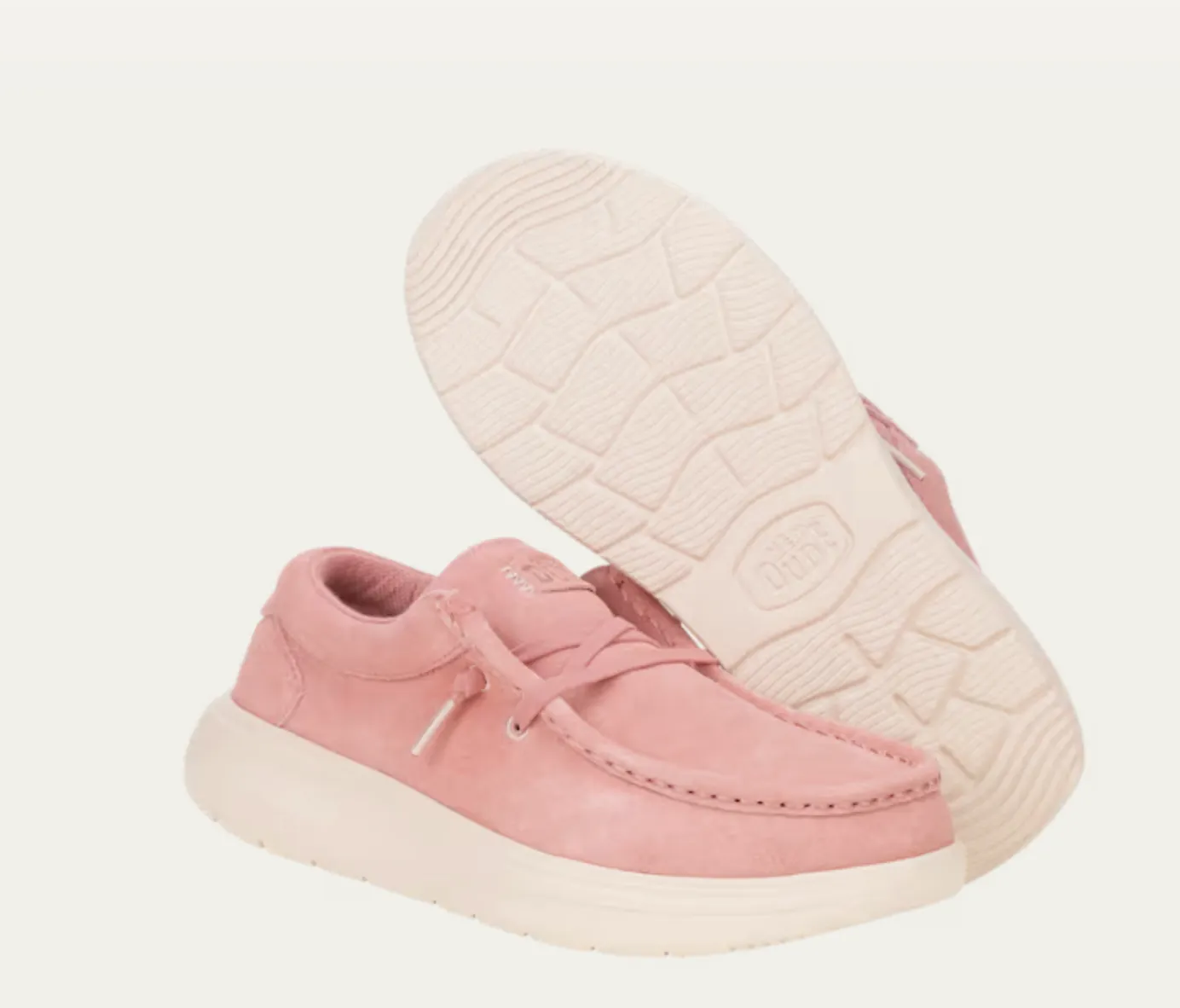 HEY DUDE Wendy COMF Suede - Rose -