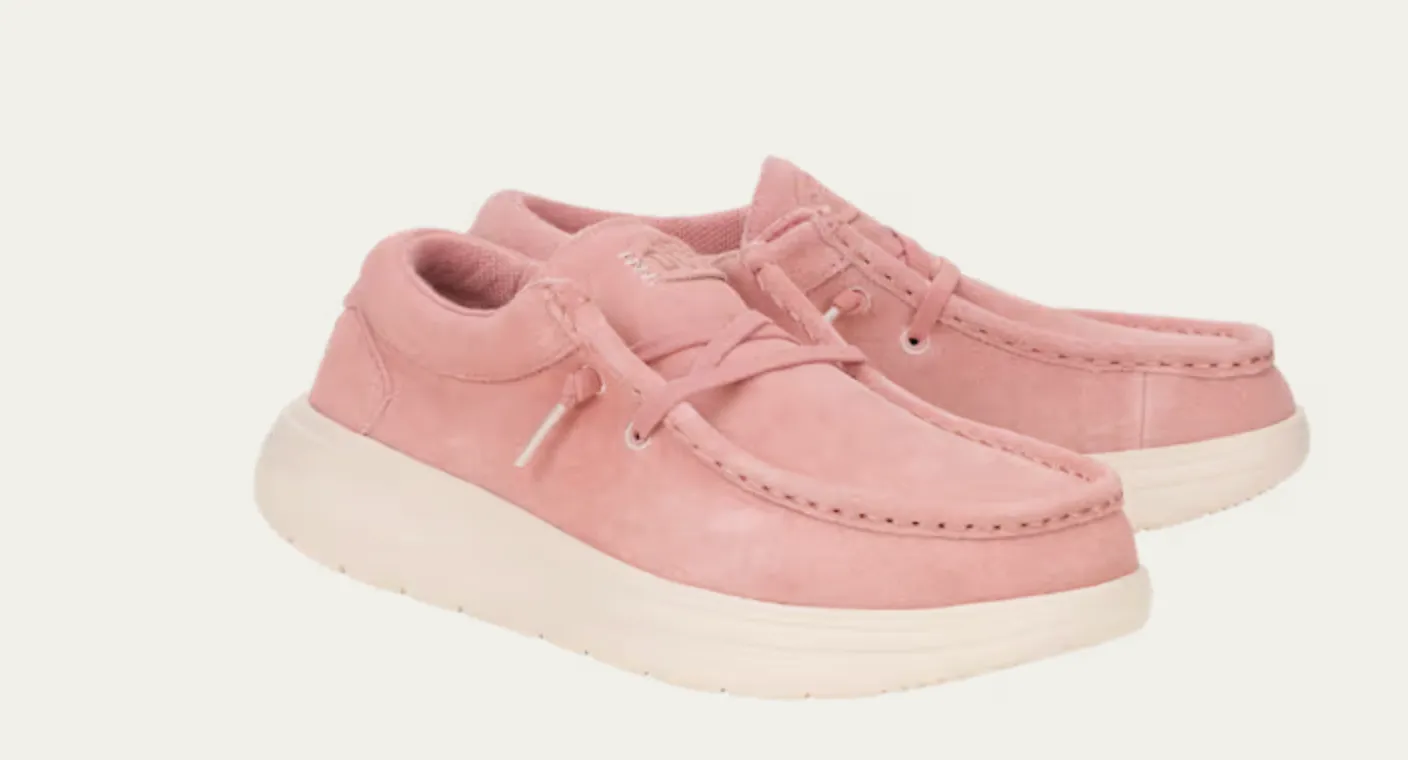 HEY DUDE Wendy COMF Suede - Rose -