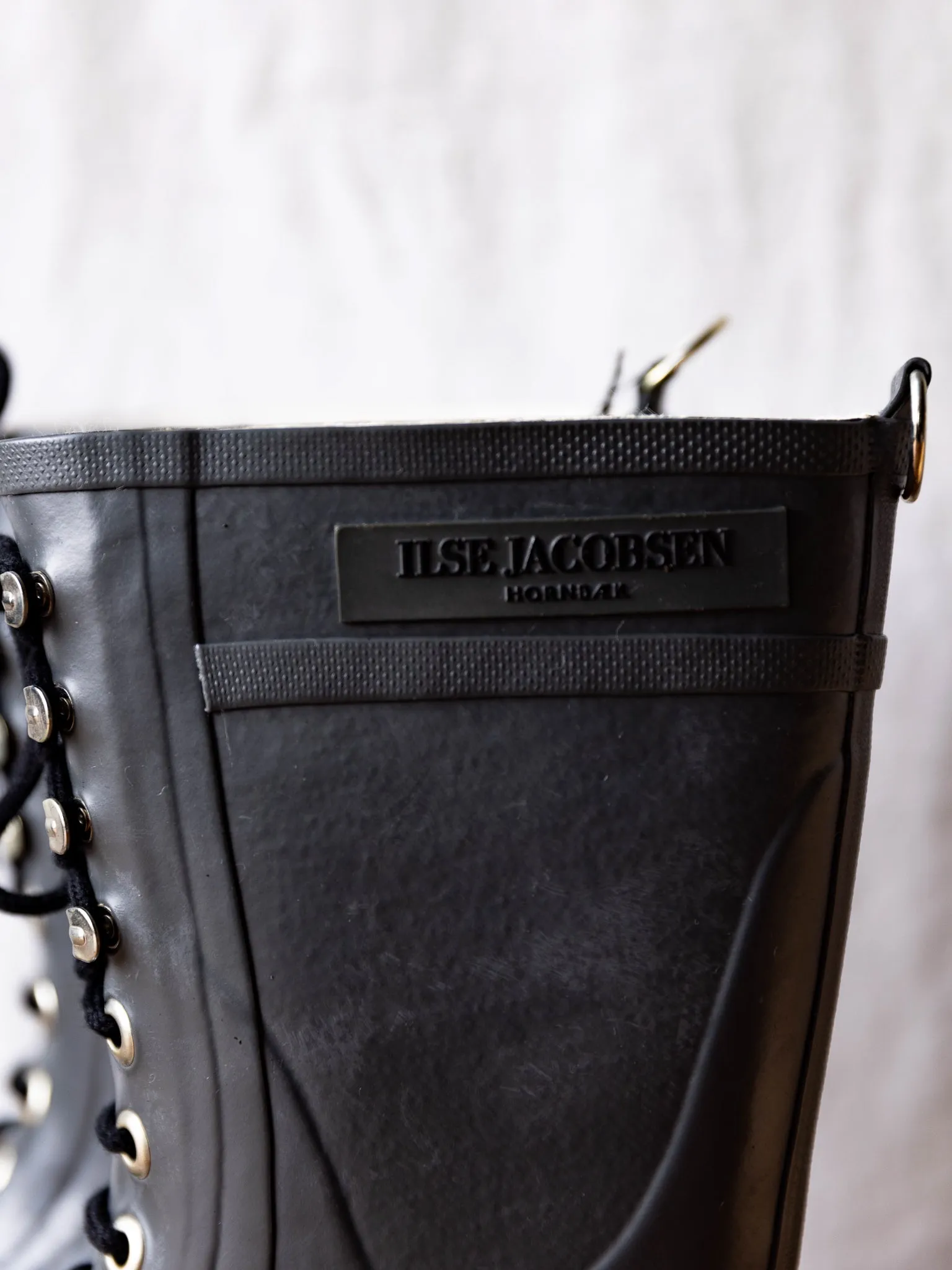 Ilse Jacobsen Mid Lace up Boot ~ Grey (2022)
