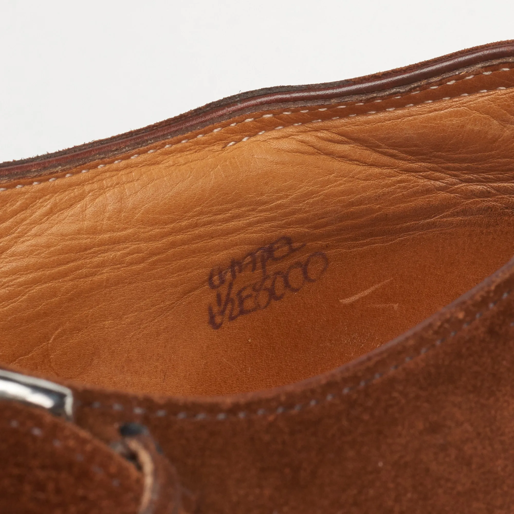 JOHN LOBB By REQUEST Chapel Double Monk Whole-cut Shoes 6.5E US 7.5 Last8000