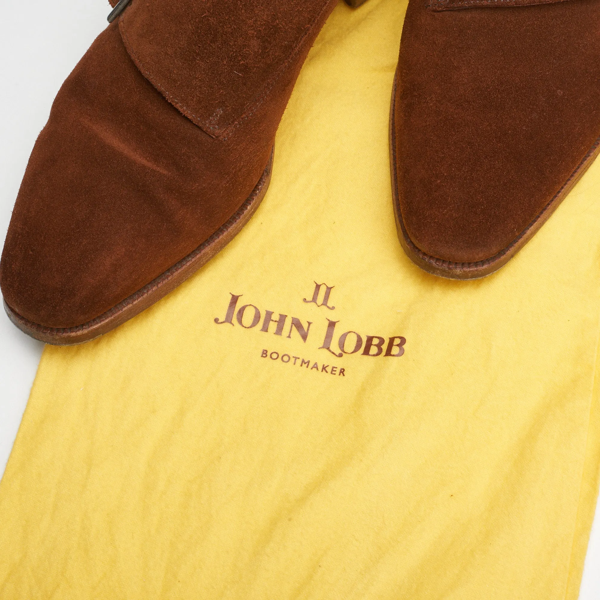 JOHN LOBB By REQUEST Chapel Double Monk Whole-cut Shoes 6.5E US 7.5 Last8000