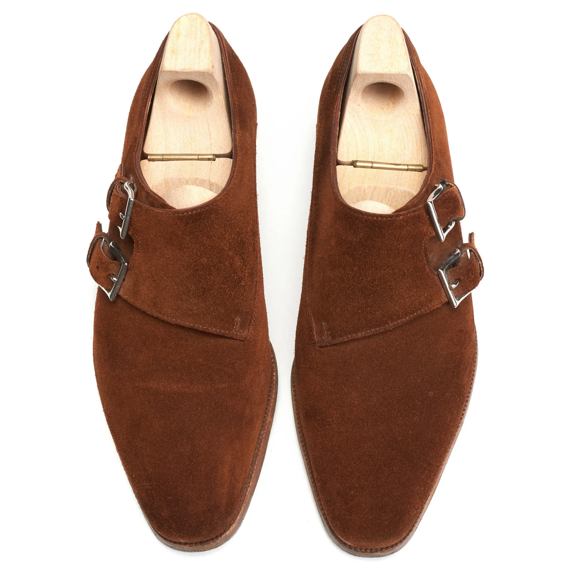 JOHN LOBB By REQUEST Chapel Double Monk Whole-cut Shoes 6.5E US 7.5 Last8000