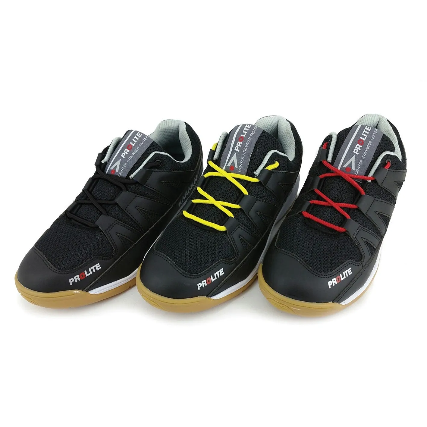 Karakal prolite black mens court shoe