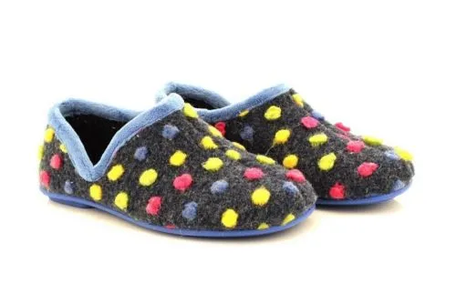 Ladies Slipper Knitted Textile 311