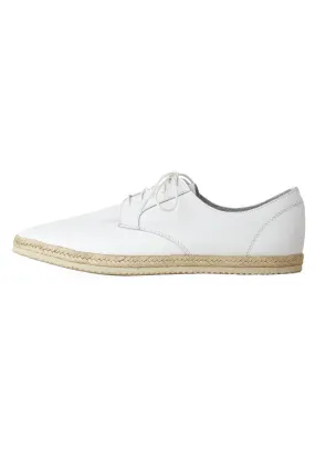 Leather Espadrille