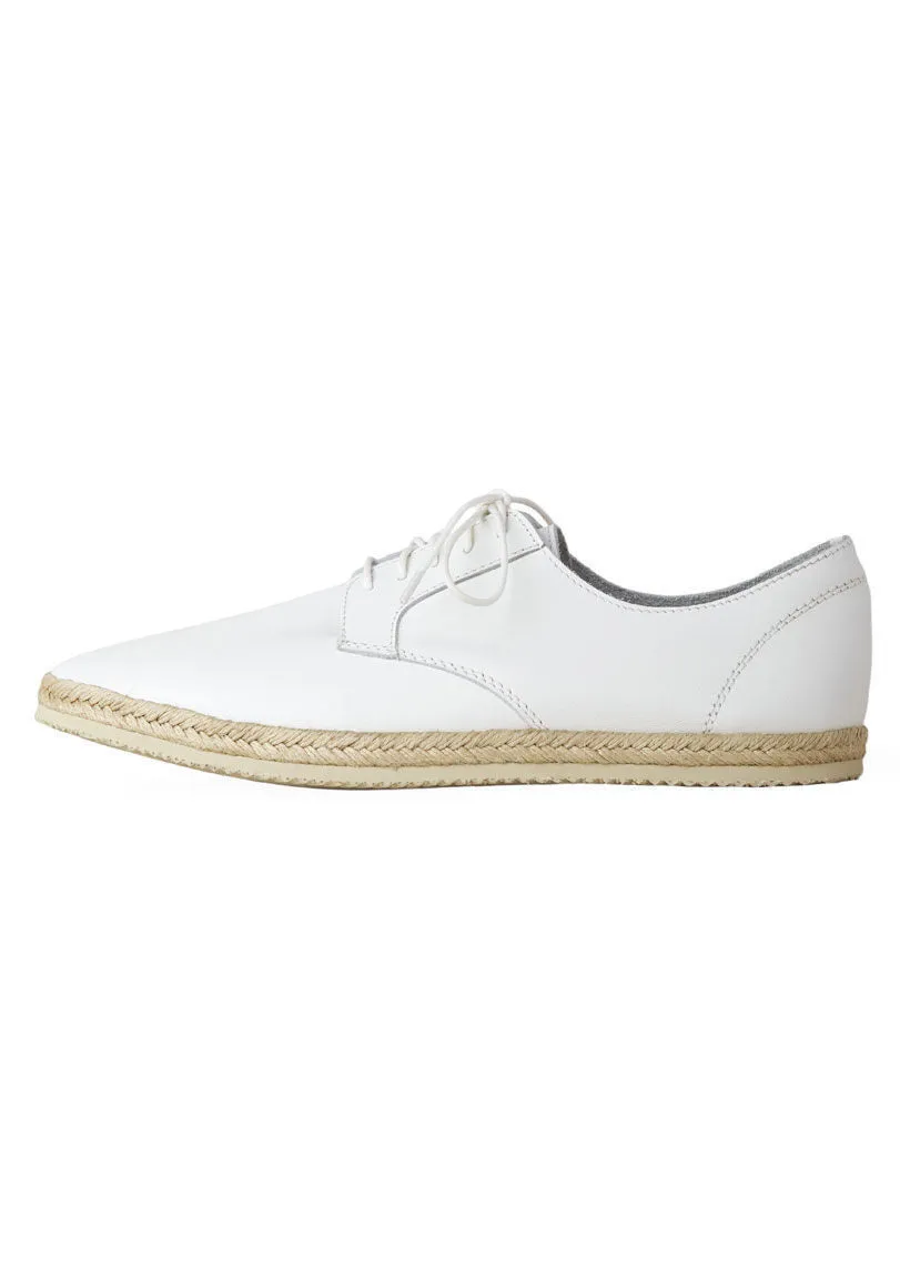Leather Espadrille