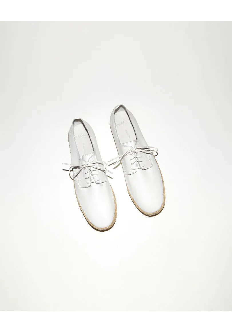 Leather Espadrille