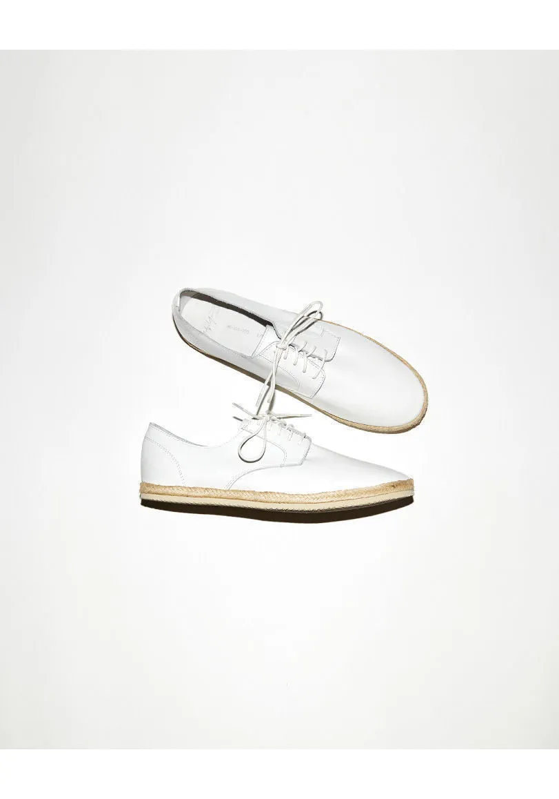 Leather Espadrille