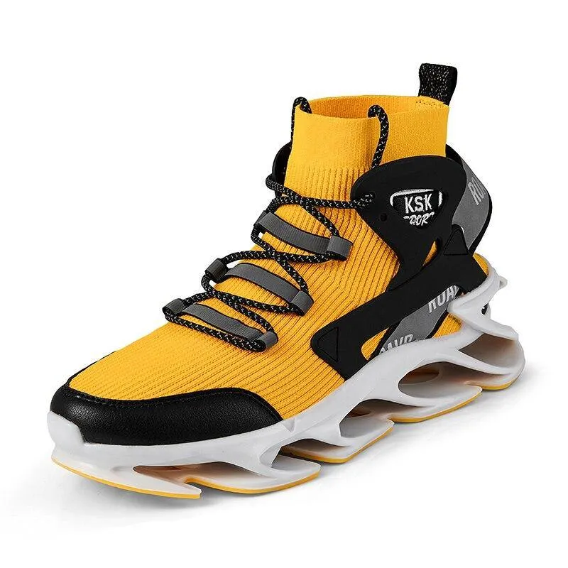 Men's Runing Winter  Blade Running Shoes Shock Absorption