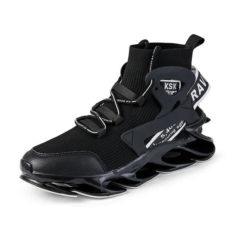 Men's Runing Winter  Blade Running Shoes Shock Absorption
