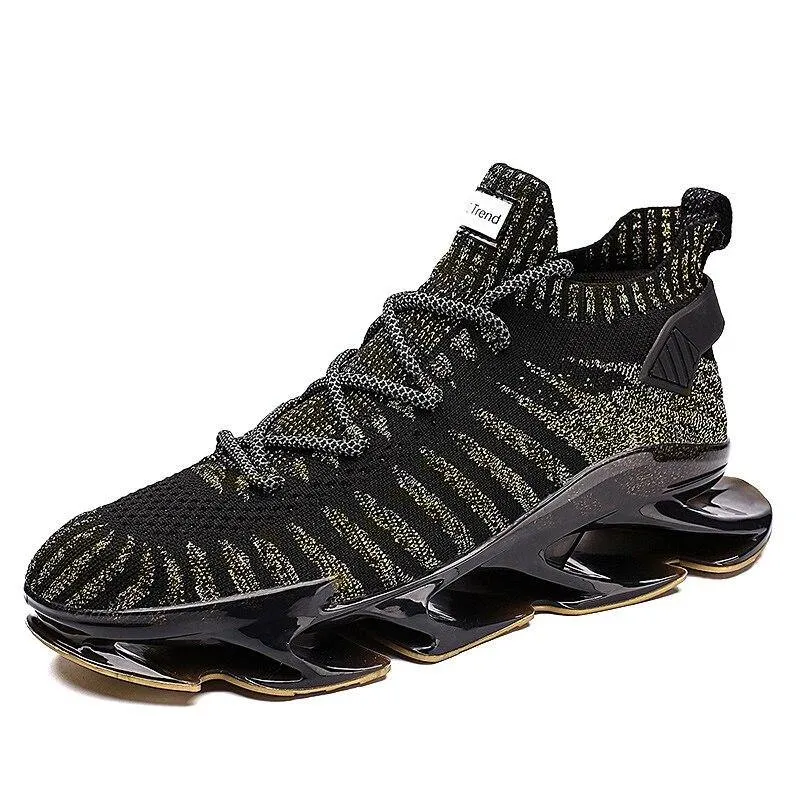 Men's Runing Winter  Blade Running Shoes Shock Absorption
