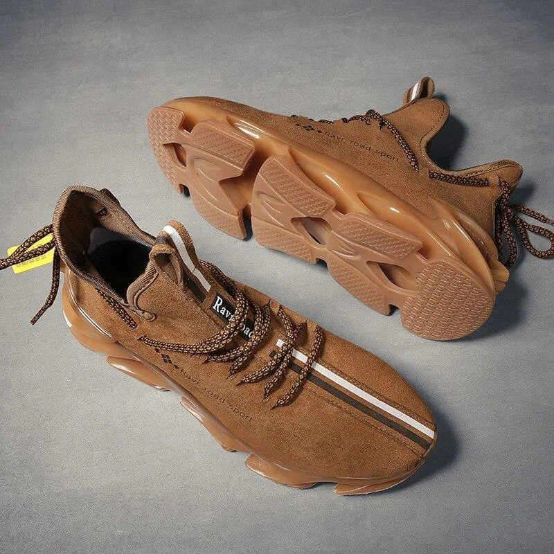 Men's Runing Winter  Blade Running Shoes Shock Absorption