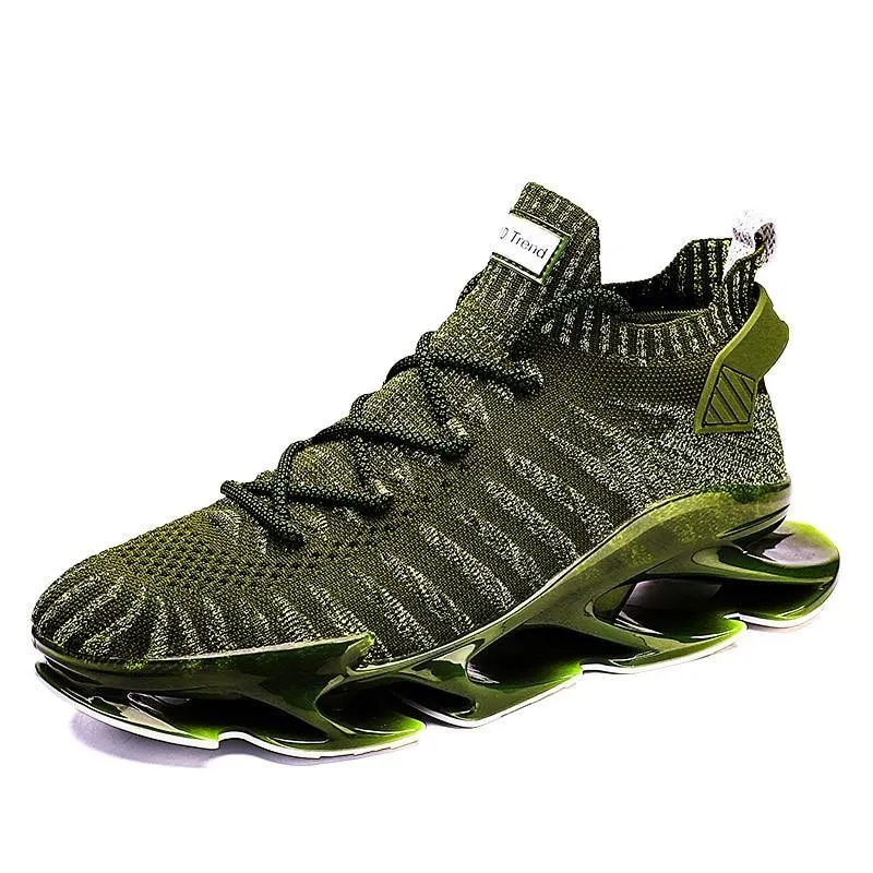 Men's Runing Winter  Blade Running Shoes Shock Absorption