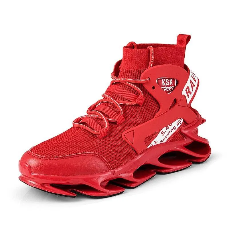 Men's Runing Winter  Blade Running Shoes Shock Absorption