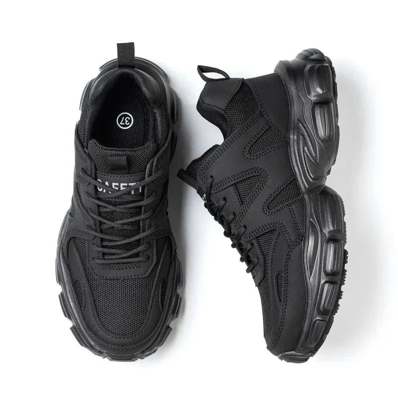 New Anti-Smash & Anti-Puncture Safety Work Sneakers – Lightweight & Breathable