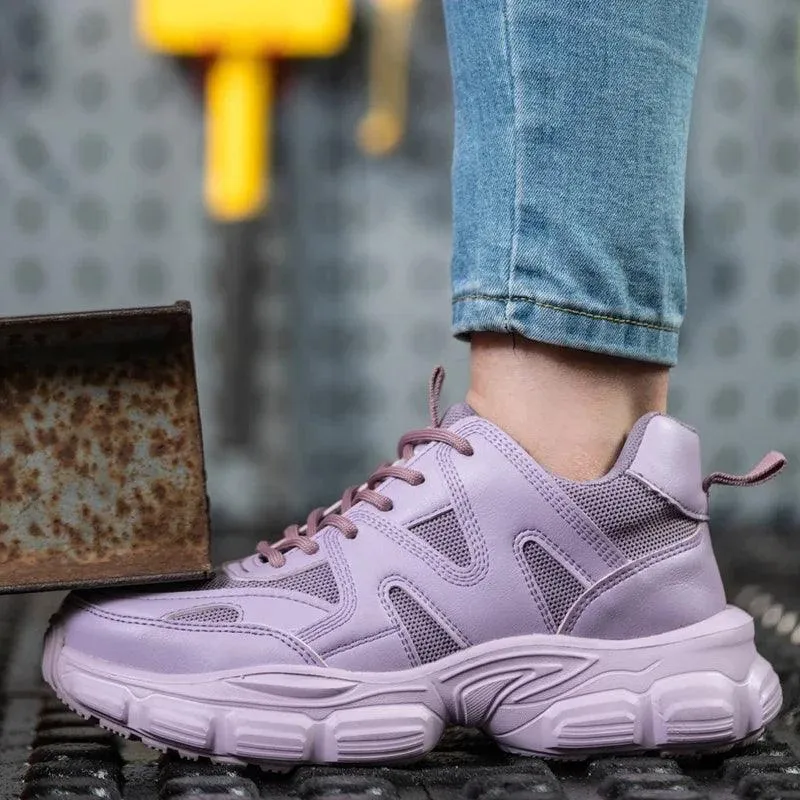 New Anti-Smash & Anti-Puncture Safety Work Sneakers – Lightweight & Breathable