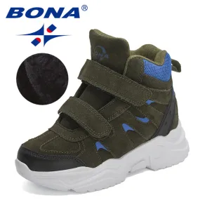 New Designers High Top Snow Boots Warm Plush Lining Walking Shoes