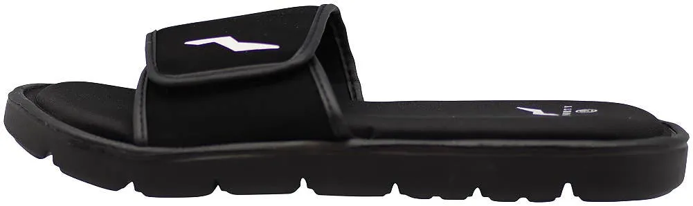 Norty MENS 8-13 MEM FOAM SANDAL BLACK   12121