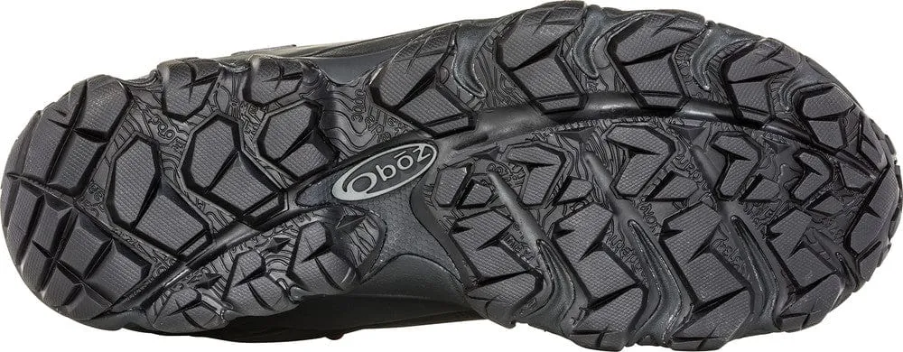Oboz Men's Bridger 8" Insulated Waterproof Hiking Boots- Midnight Black